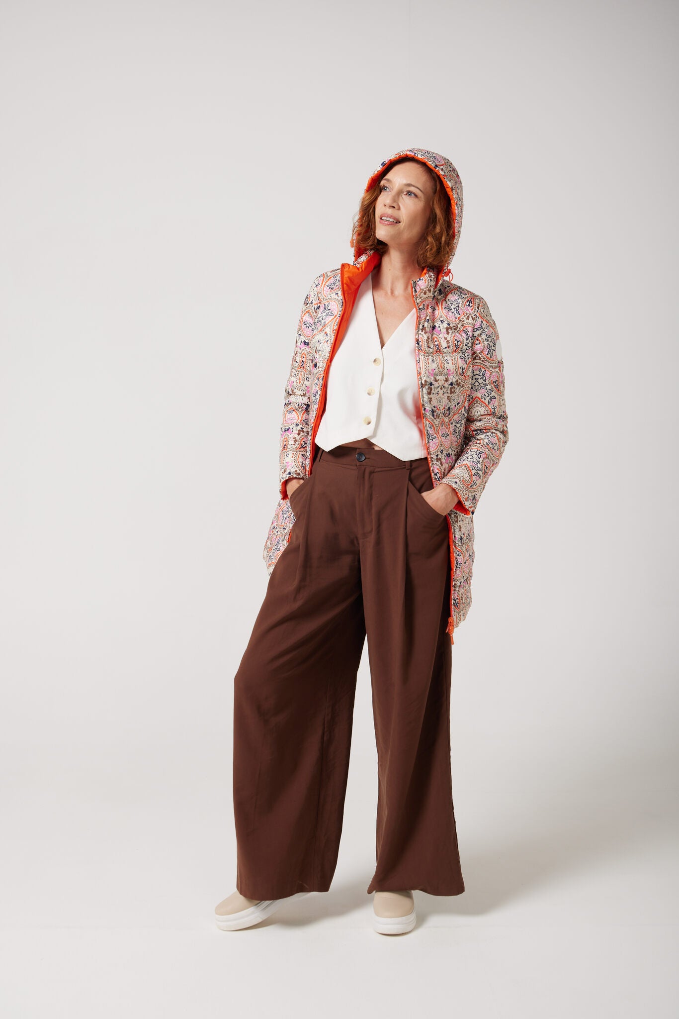 Paisley x Tiger Classic Parka™ paisley print hooded parka, warm insulated jacket perfect for layering in Australia’s cooler winter weather