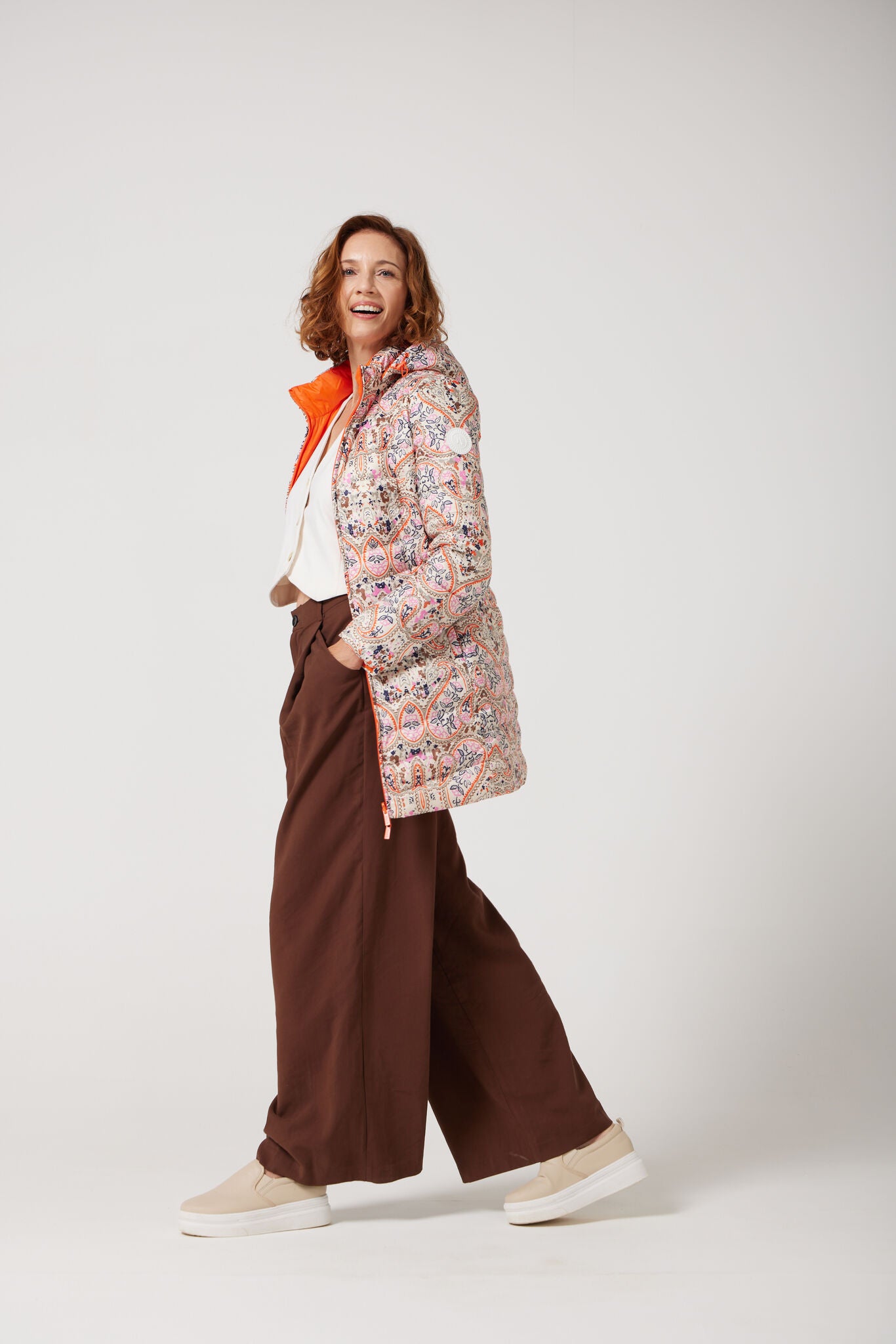 Paisley x Tiger Classic Parka™ paisley print hooded parka, warm insulated jacket perfect for layering in Australia’s cooler winter weather