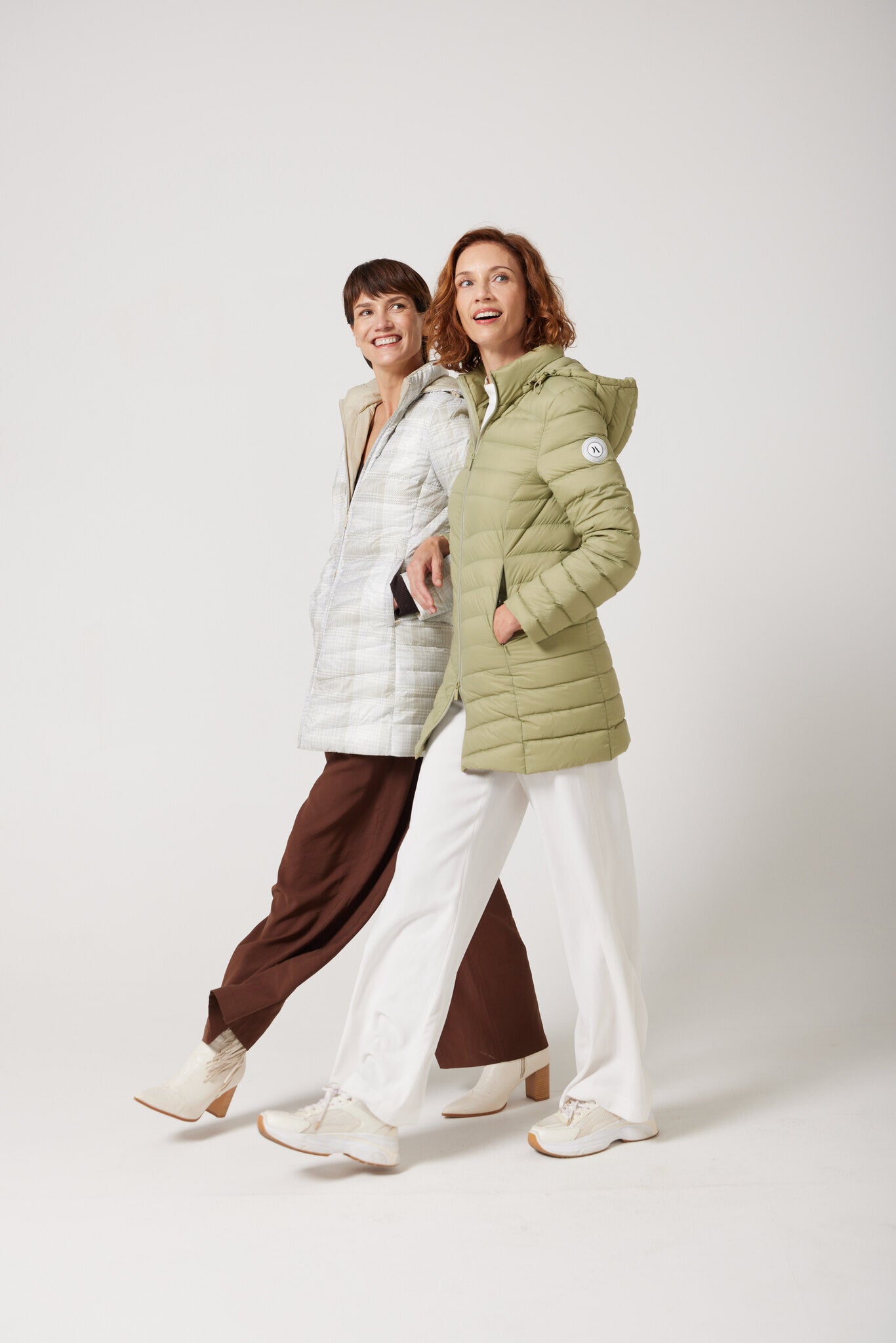 Tartan x Mist Classic Parka™ tartan check hooded reversible parka, warm insulated jacket perfect for layering in Australia’s cooler winter weather