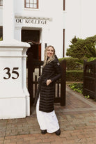 Women’s midnight black insulated ultra parka with hood, long warm winter parka perfect for layering in Australia’s cooler weather — Midnight Ultra Parka™