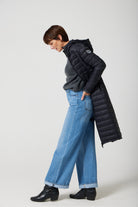 Women’s midnight black insulated ultra parka with hood, long warm winter parka perfect for layering in Australia’s cooler weather — Midnight Ultra Parka™