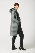 Women’s sage green insulated ultra parka with hood, long warm winter parka perfect for layering in Australia’s cooler weather — Sage Ultra Parka™