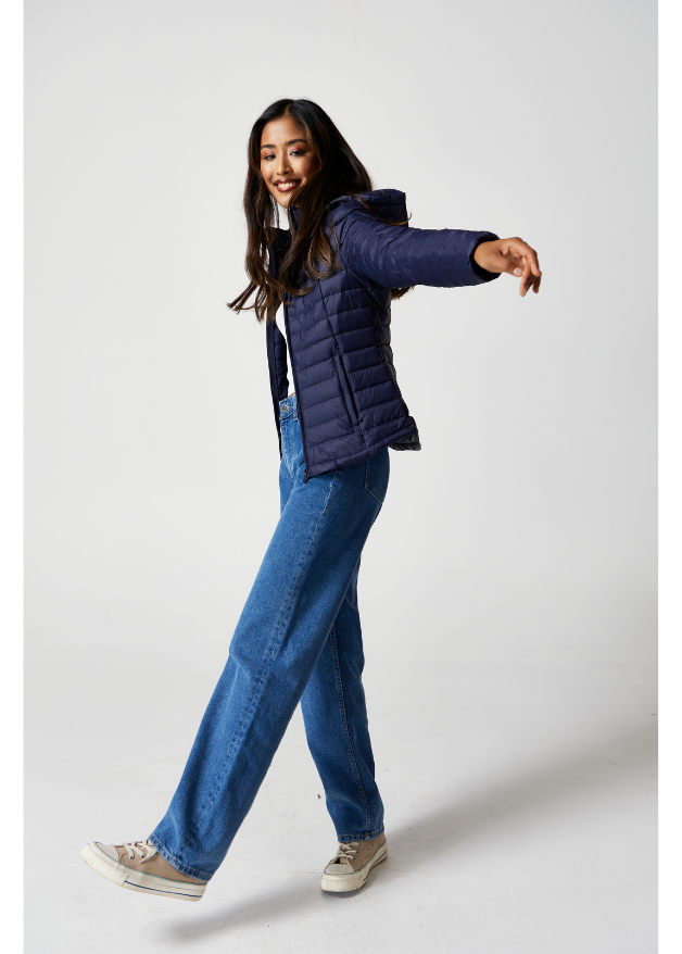 Navy Duck Down Jacket Duck Apparel