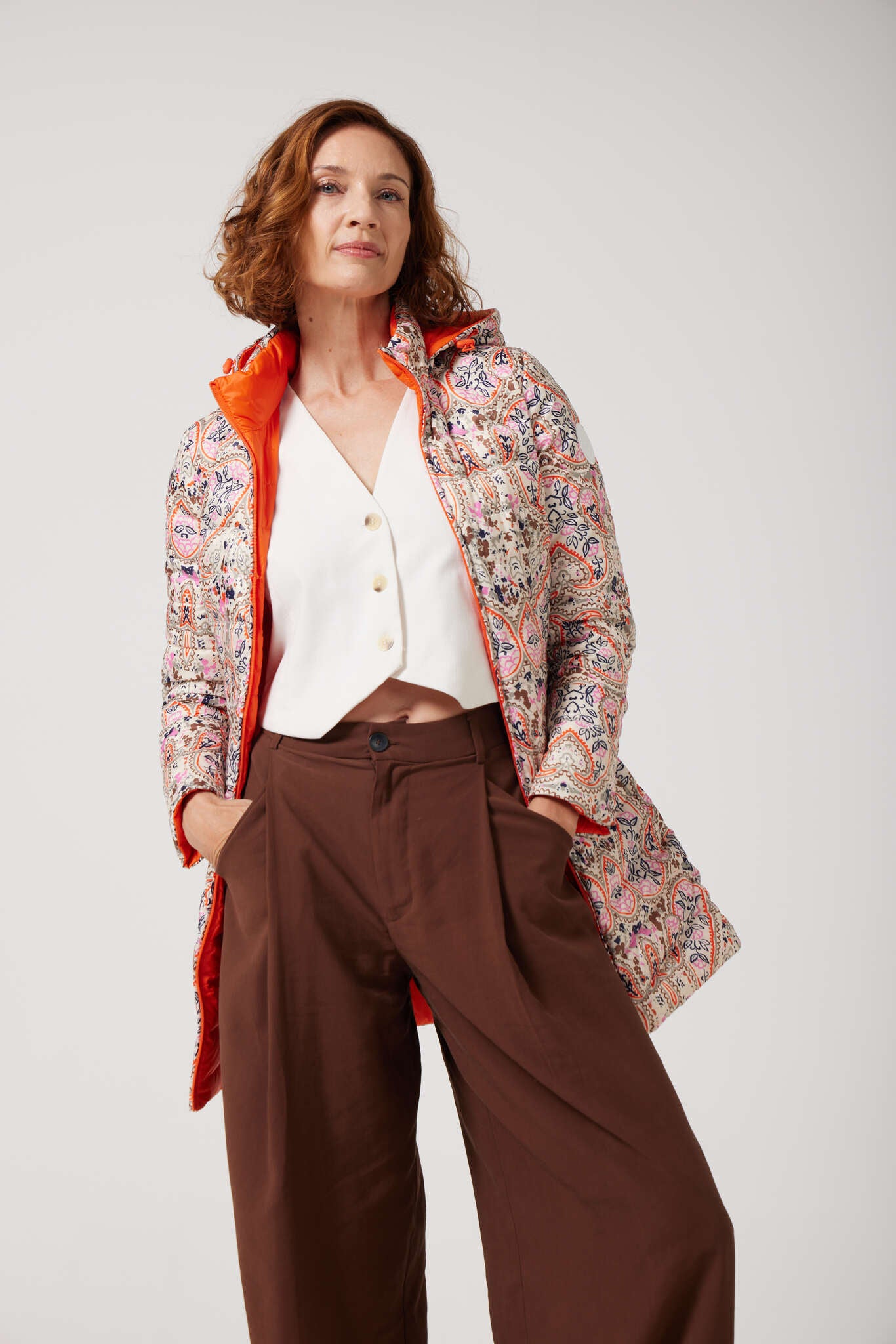 Paisley x Tiger Classic Parka™ paisley print hooded parka, warm insulated jacket perfect for layering in Australia’s cooler winter weather