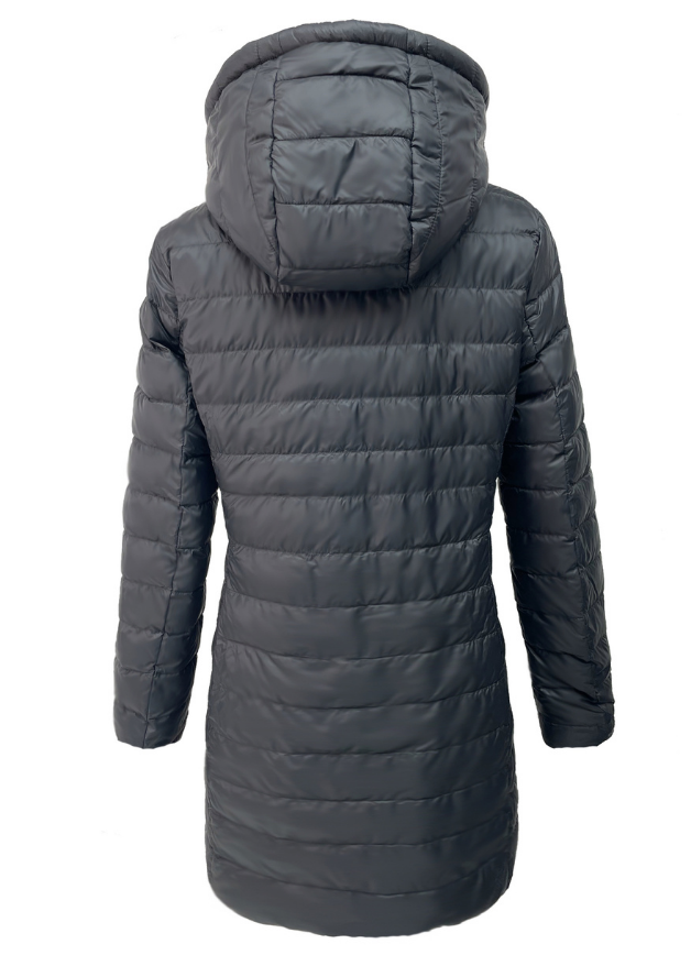 black duck down puffer coat